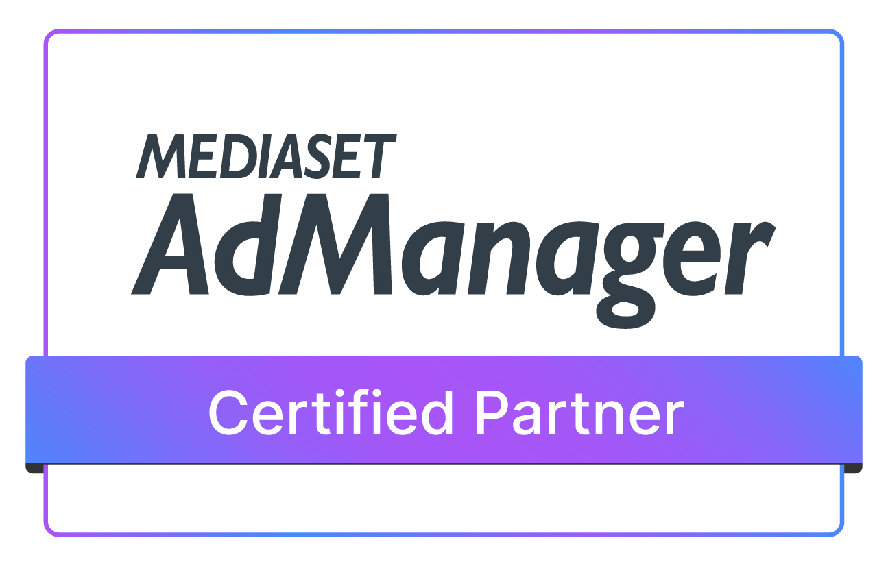 Mediaset AdManager Certified Partner — partner certificato